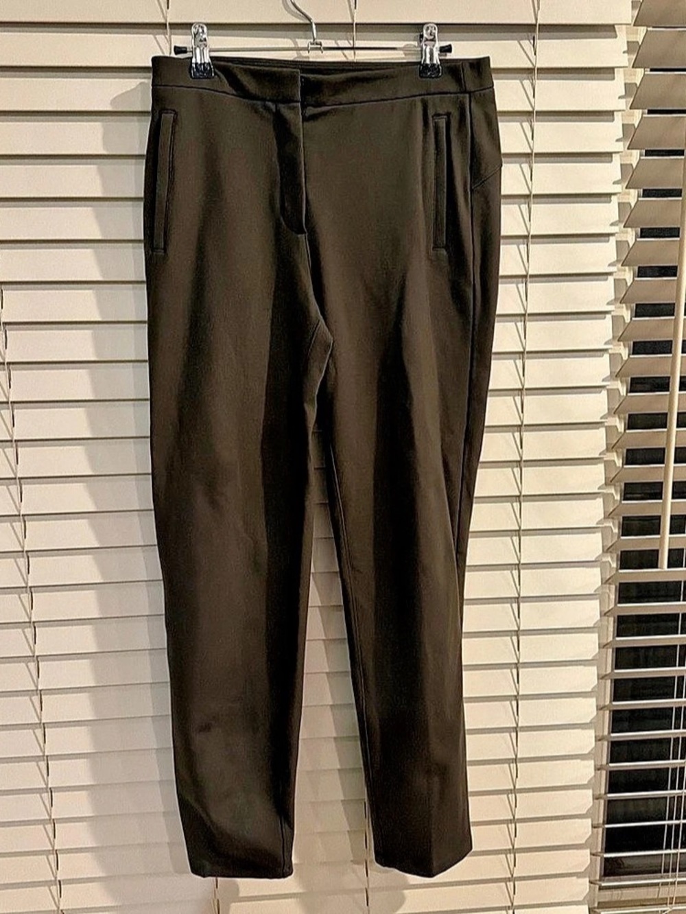 lululemon On the Fly 7/8 Pant Brown Athletic Leggings Size 4